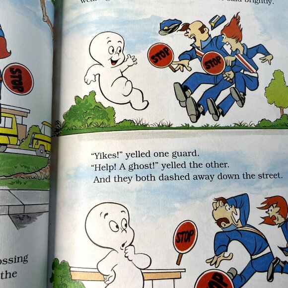 Boo O S On First Casper and Friends Little Golden Book 1992 u Childrens Story Bo - Picture 6 of 8